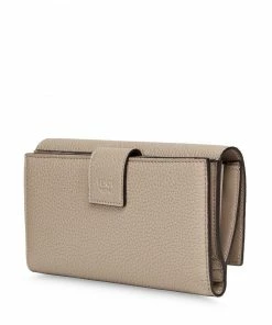 Fendi twist-lock continental wallet
