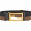 Fendi elastic Baguette buckle belt