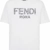 Fendi logo-print cotton T-shirt