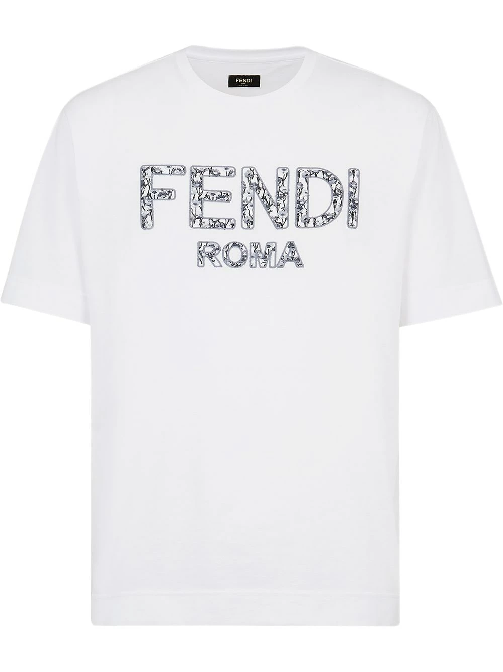 Best deal β Fendi Logo print cotton T π shirt t-shirts of men β 3 Fendi logo-print cotton T-shirt