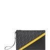 Fendi flat FF motif panelled pouch