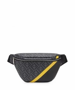 Fendi panelled FF motif belt bag