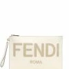 Fendi Fendi logo flat pouch