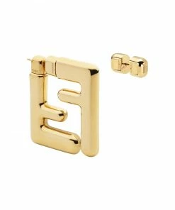 Fendi small FF earrings
