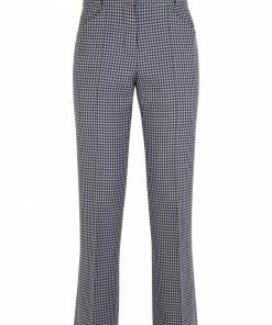 Fendi gingham kick flares