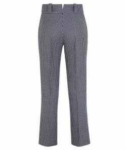 Fendi gingham kick flares
