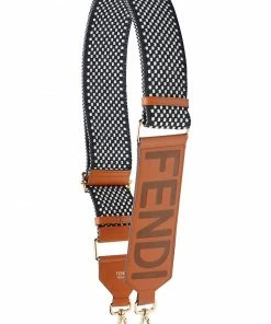 Fendi Strap You leather bag strap