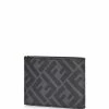 Fendi FF motif leather wallet