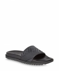 Fendi embossed FF motif pool slides