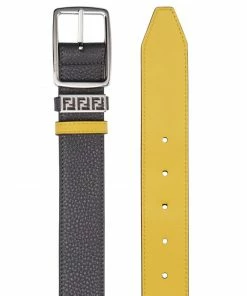 Fendi reversible cut-out FF motif belt