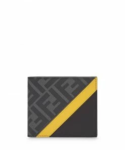 Fendi panelled FF motif wallet