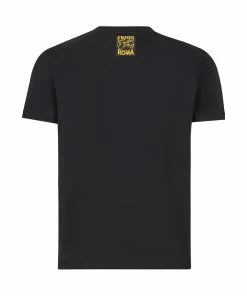 Fendi panelled logo T-shirt
