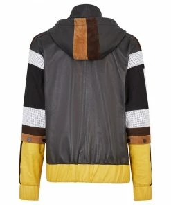 Fendi panelled logo jacket