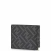 Fendi monogram slim money-clip wallet