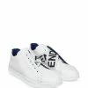 Fendi logo-strap low-top sneakers