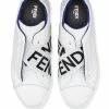 Fendi logo-strap low-top sneakers