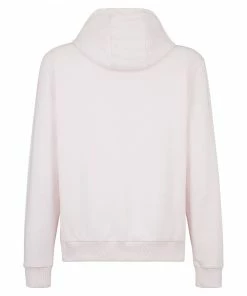 Fendi floral-embroidered logo-detail hoodie