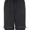 Fendi mesh-panel track shorts