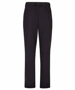 Fendi logo-detail belted trousers