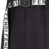 Fendi logo-detail belted trousers