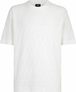 Fendi monogram cotton T-shirt