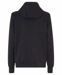 Fendi FF panel zipped hoodie