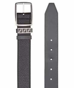 Fendi FF-motif pebbled belt