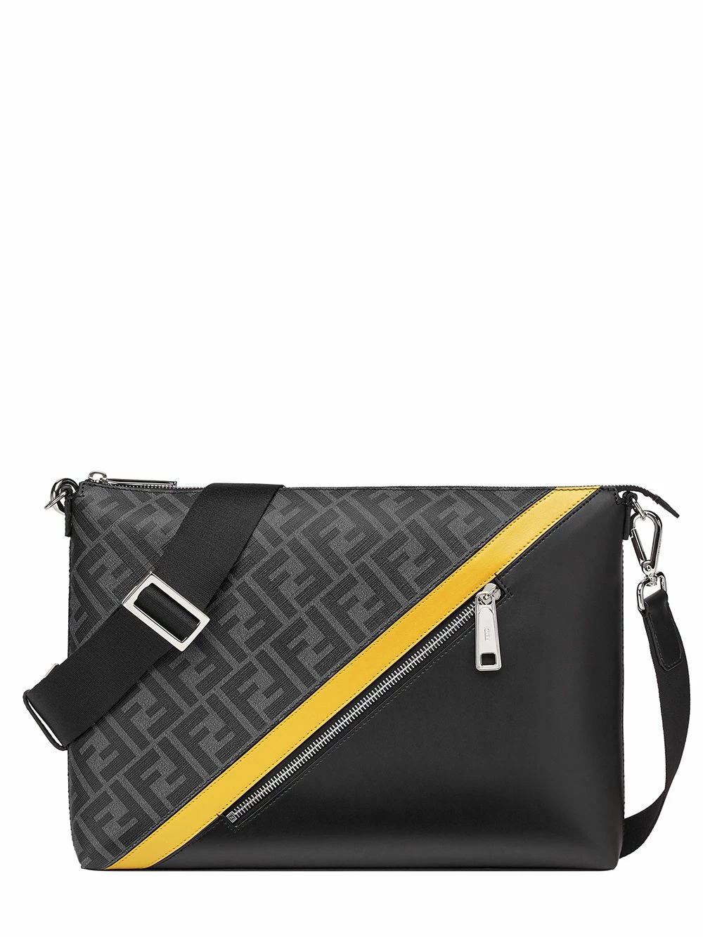 Best deal π Fendi Logo print messenger bag messenger bags of men β 3 Fendi logo-print messenger bag