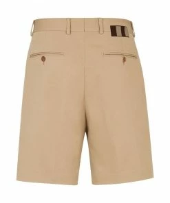 Fendi logo-patch Bermuda shorts