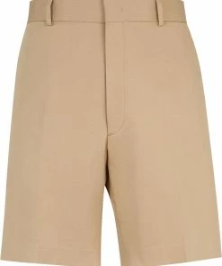 Fendi logo-patch Bermuda shorts
