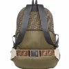 Fendi convertible logo-print backpack