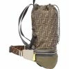 Fendi convertible logo-print backpack