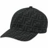 Fendi FF motif cap