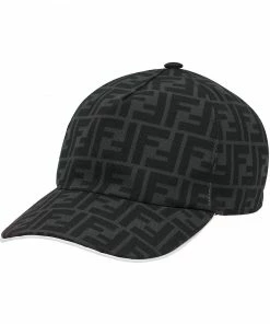 Fendi FF motif cap