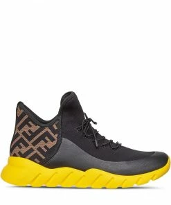 Fendi tech knit FF sneakers