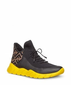Fendi tech knit FF sneakers