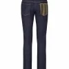 Promo π― Fendi Patterned pocket slim fit π jeans slim-fit π jeans of men π 6 Fendi patterned-pocket slim-fit jeans