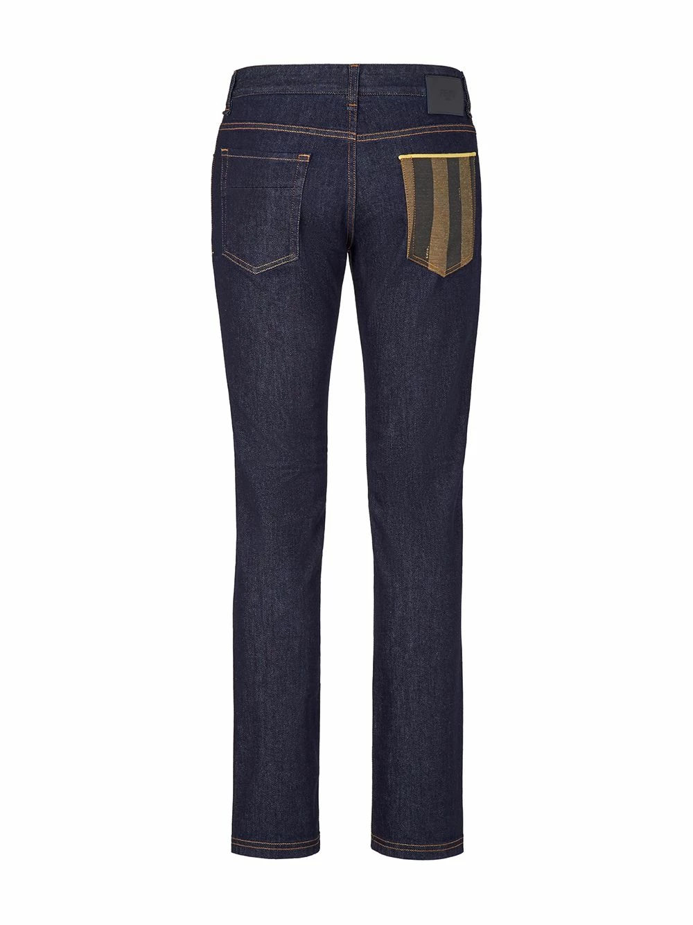 Promo π― Fendi Patterned pocket slim fit π jeans slim-fit π jeans of men π 4 Fendi patterned-pocket slim-fit jeans