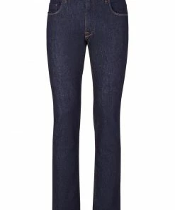 Fendi patterned-pocket slim-fit jeans