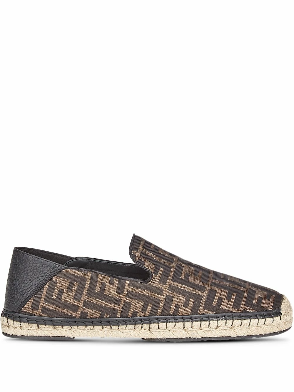 Best Pirce π Fendi FF logo print espadrilles of men β€οΈ 3 Fendi FF logo print espadrilles