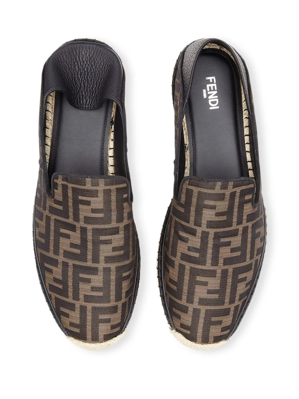 Best Pirce π Fendi FF logo print espadrilles of men β€οΈ 6 Fendi FF logo print espadrilles
