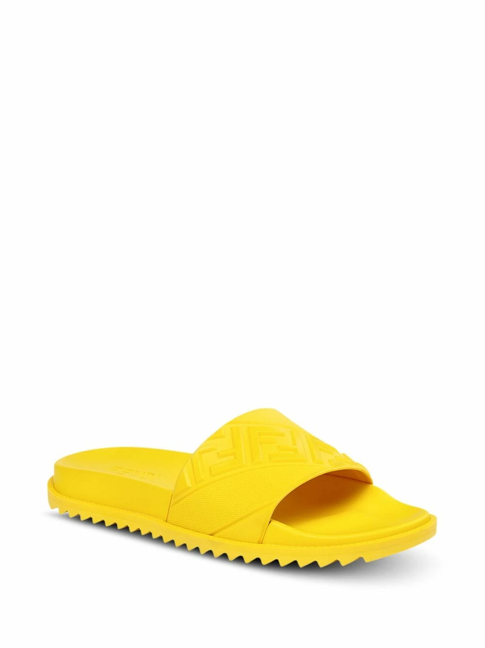 Deals π Fendi FF embossed logo slides flip flops of men π₯ 4 Fendi FF embossed logo slides