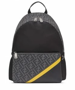 Fendi FF panelled backpack