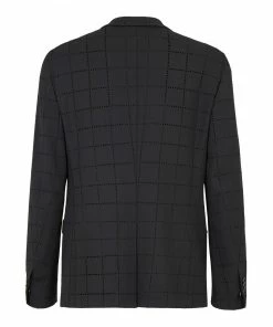 Fendi deconstructed slim blazer