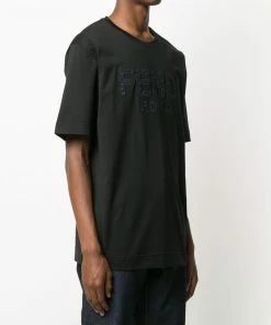 Fendi Roma appliqué T-shirt