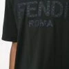 Fendi Roma appliqué T-shirt