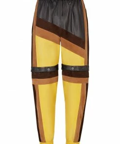 Fendi colour block track pants