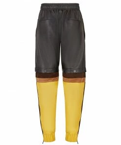 Fendi colour block track pants