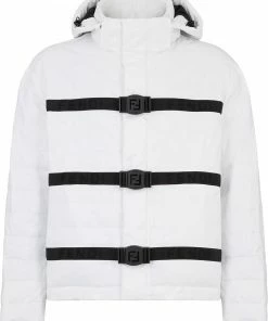 Fendi high collar padded jacket