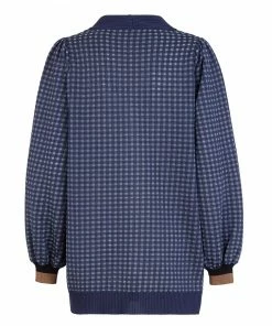 Fendi check-pattern V-neck cardigan